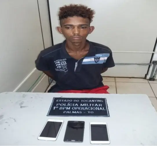 Foragido da justiça é preso acusado de roubo em Palmas