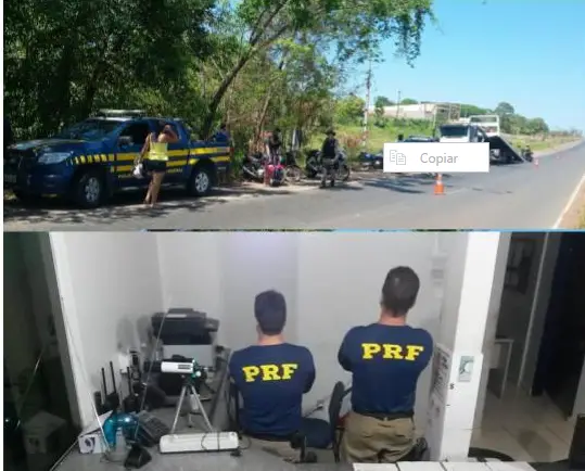 PRF recolhe 33 Motocicletas durante fiscalização em Araguaína neste final de semana