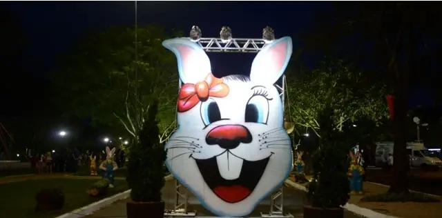Abertura da Páscoa dos Sonhos reúne centenas de crianças no Parque Cesamar