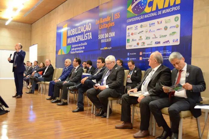 “Momento de união dos prefeitos e pressão no Congresso Nacional”, disse presidente da ATM durante mobilização de gestores em Brasília