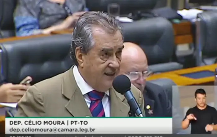 Deputado Célio Moura se destaca em Brasília