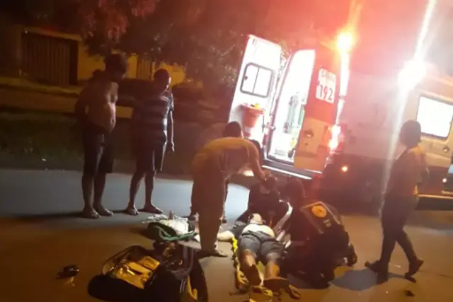 Motociclista fica gravemente ferido após bater contra poste em Araguaína