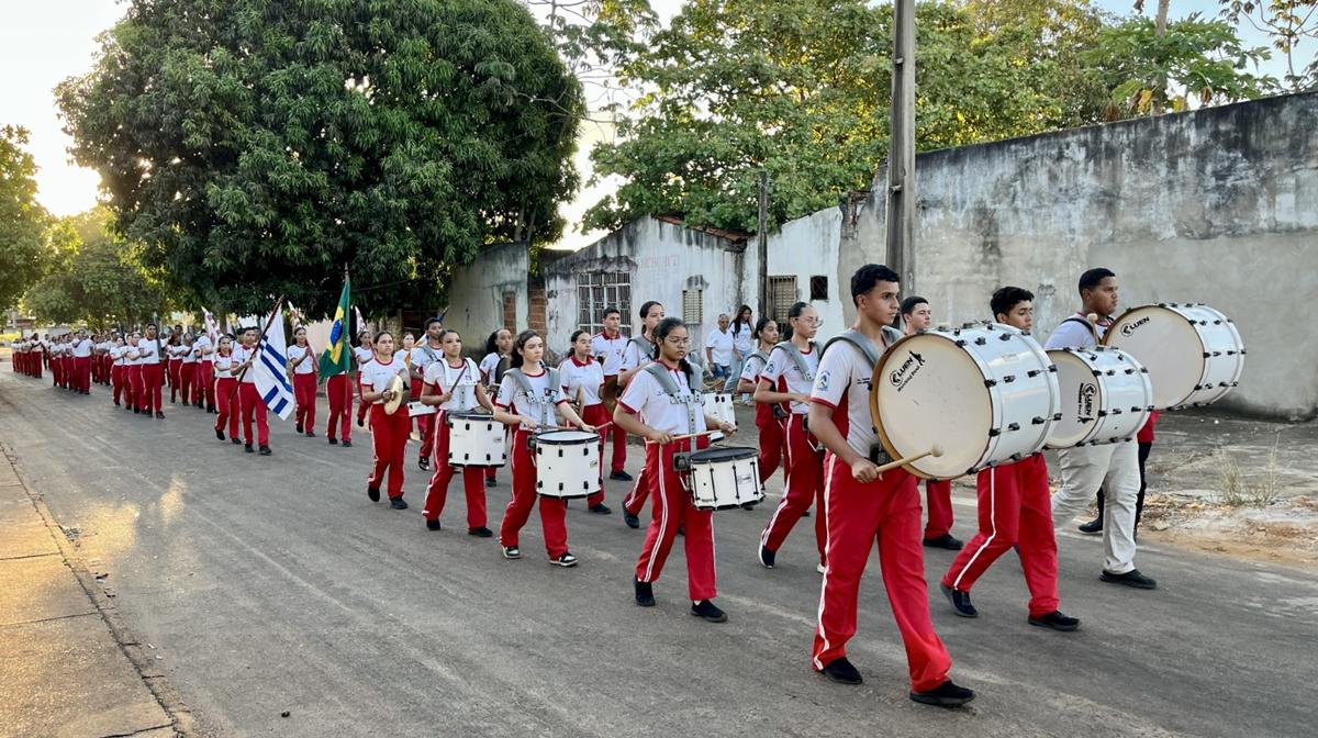 Escolas estaduais se preparam para o Desfile Cívico-Militar de 7 de setembro em Palmas