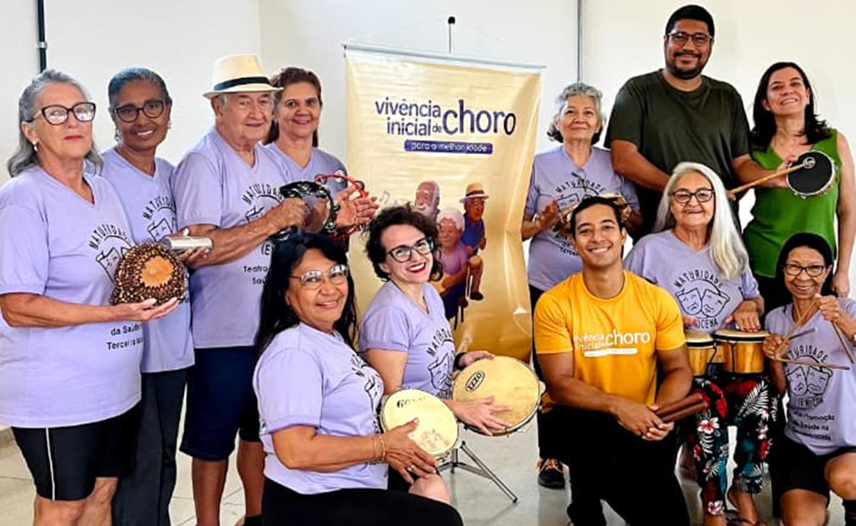 Vivência de Choro leva música, memória e inclusão cultural à Melhor Idade em Palmas