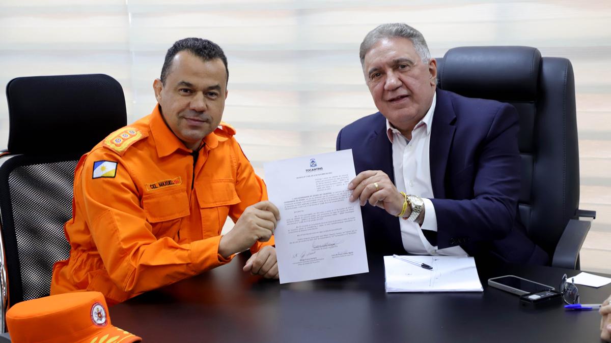 Governador Laurez Moreira prorroga concurso do Corpo de Bombeiros do Tocantins por dois anos