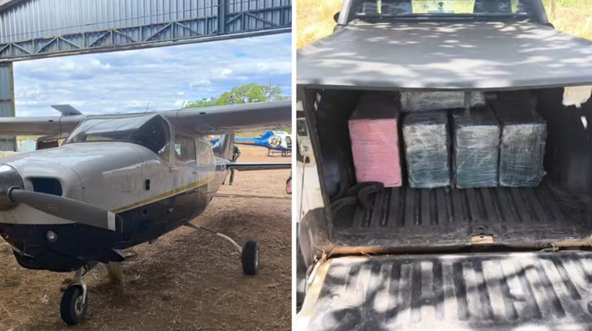 PF apreende grande carga de cocaína em pista clandestina e prende cinco pessoas em Arraias
