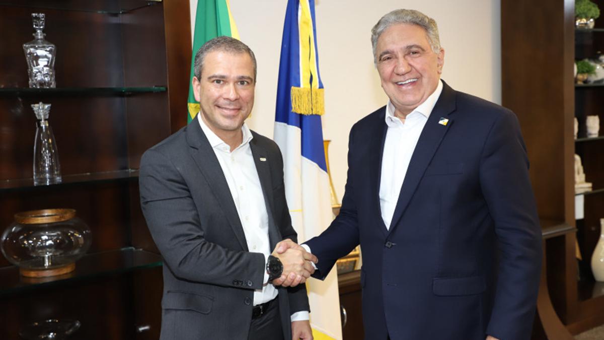 Governador Laurez Moreira fortalece parceria com o BRB e amplia diálogo para investimentos no Estado