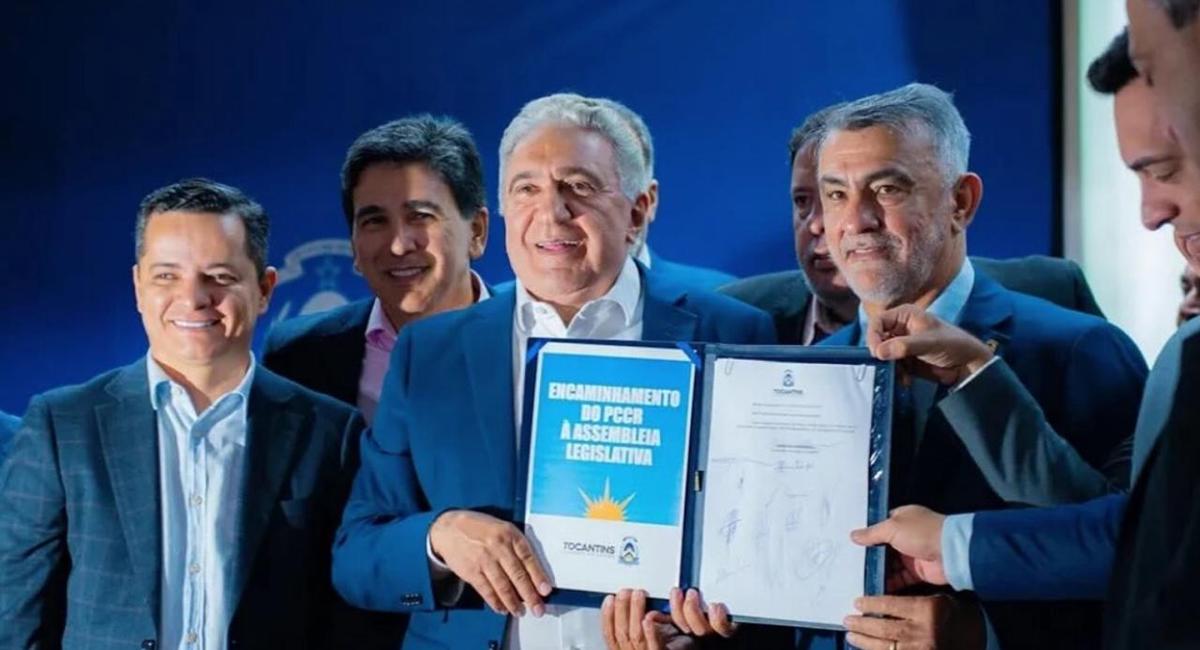 Governador Laurez Moreira encaminha PCCR da Educação à Assembleia e pede celeridade para a aprovação