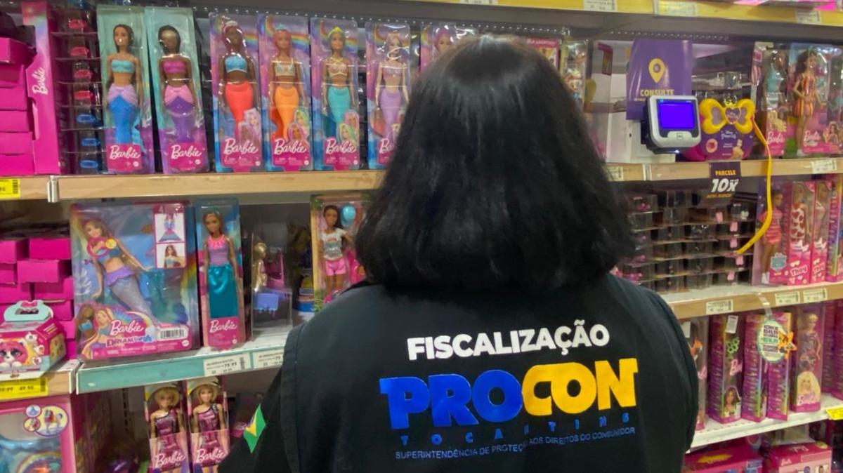 Pesquisa do Procon Tocantins encontra variação de até 133% nos preços de brinquedos para o Dia das Crianças na Capital