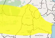 Inmet emite dois alertas de tempestades para todo o Tocantins; há risco de granizo em Palmas e Gurupi
