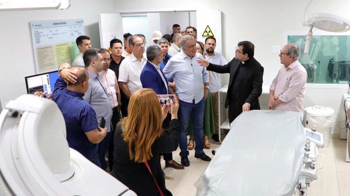 Governador Laurez Moreira visita Hospital Dom Orione em Araguaína e reforça parceria do Estado com a unidade filantrópica