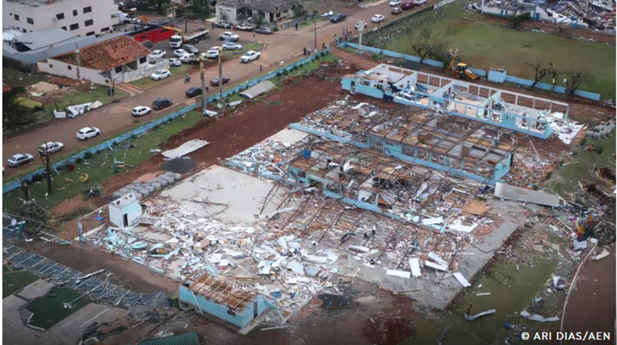 Número de feridos chega a 750 após passagem de tornado pelo Paraná