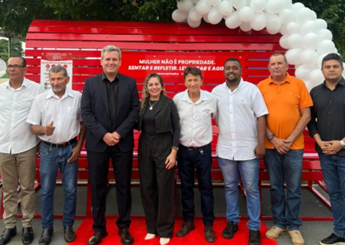 Prefeito Djalma Junior inaugura Banco Vermelho e reforça combate à violência contra a mulher em Wanderlândia