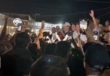 Wanderlei é recebido por multidão em Palmas e agradece aliados em discurso