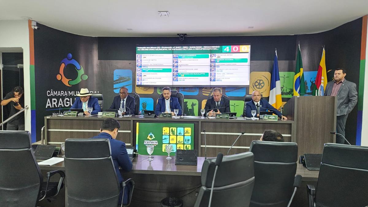 Câmara Municipal de Araguaína recebe Selo Diamante de Transparência