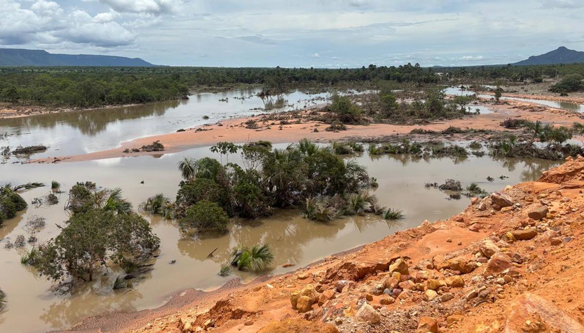 Governo do Tocantins mobiliza bombeiros militares após rompimento de barragem no sudeste do estado