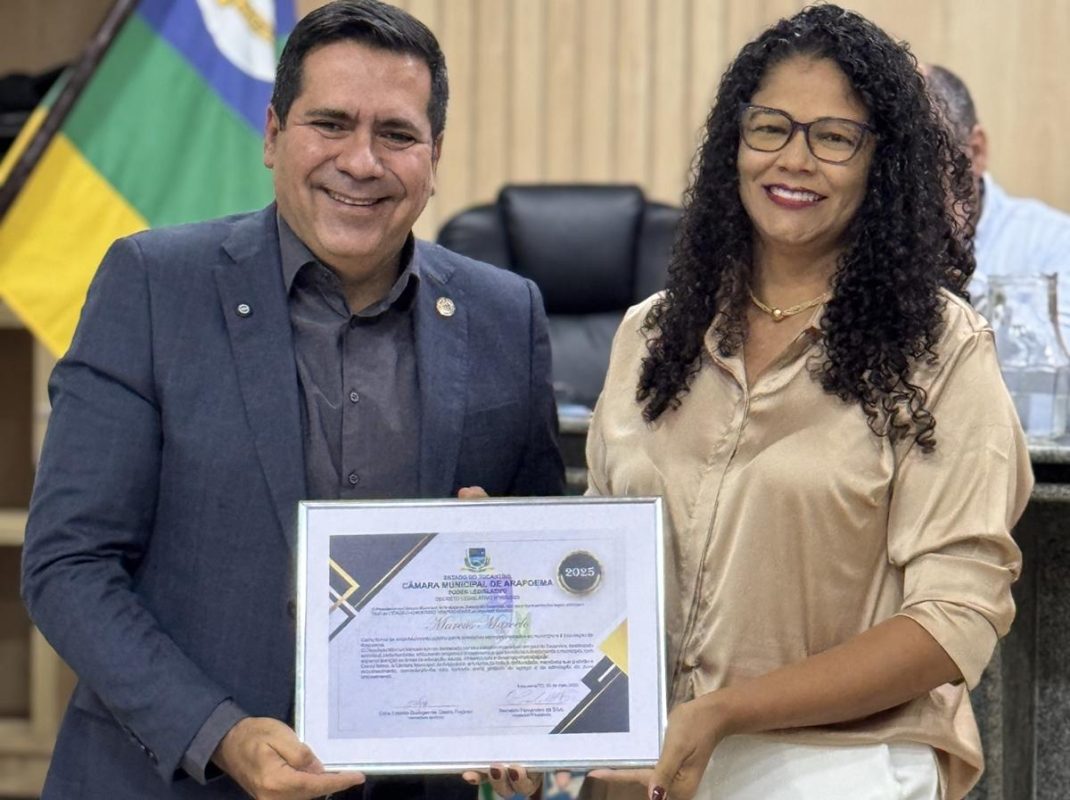 Ao receber título de cidadão em Arapoema, Marcus Marcelo reafirma seu compromisso nos municípios
