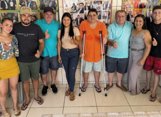 Vice-prefeito de Wanderlândia, Padeirinho, recebe visita de prefeitos durante recuperação de saúde
