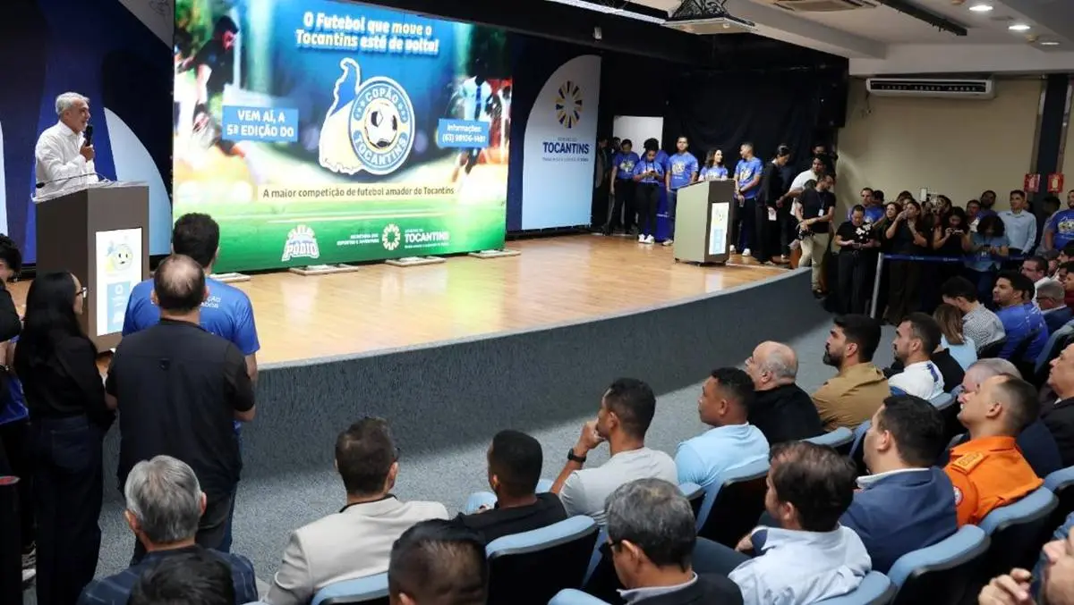 Deputados estaduais prestigiam lançamento do Copão Tocantins 2026