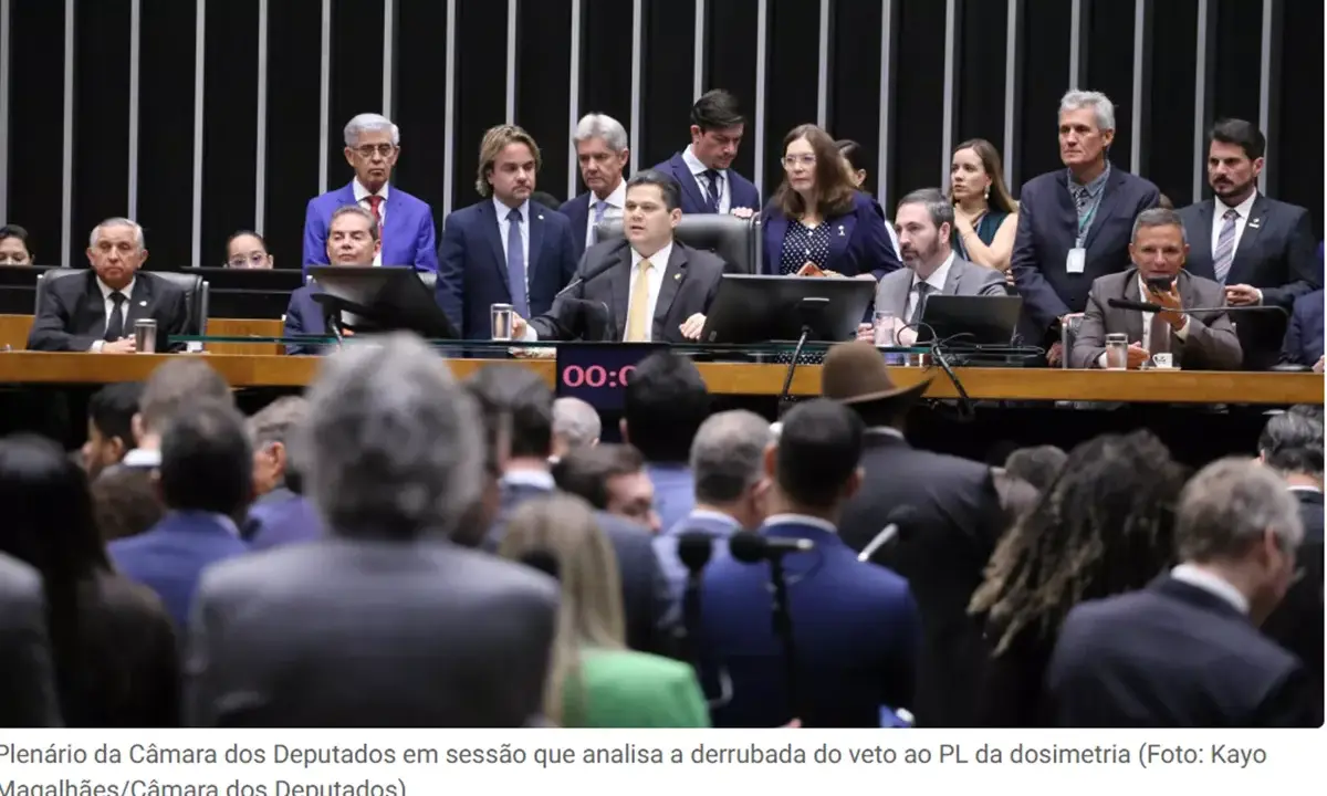 Congresso derruba veto de Lula ao PL da Dosimetria e abre caminho para redução de penas em crimes contra o Estado democrático