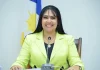 PF aborda deputada Janad Valcari em agência bancária de Palmas para verificar movimentação financeira