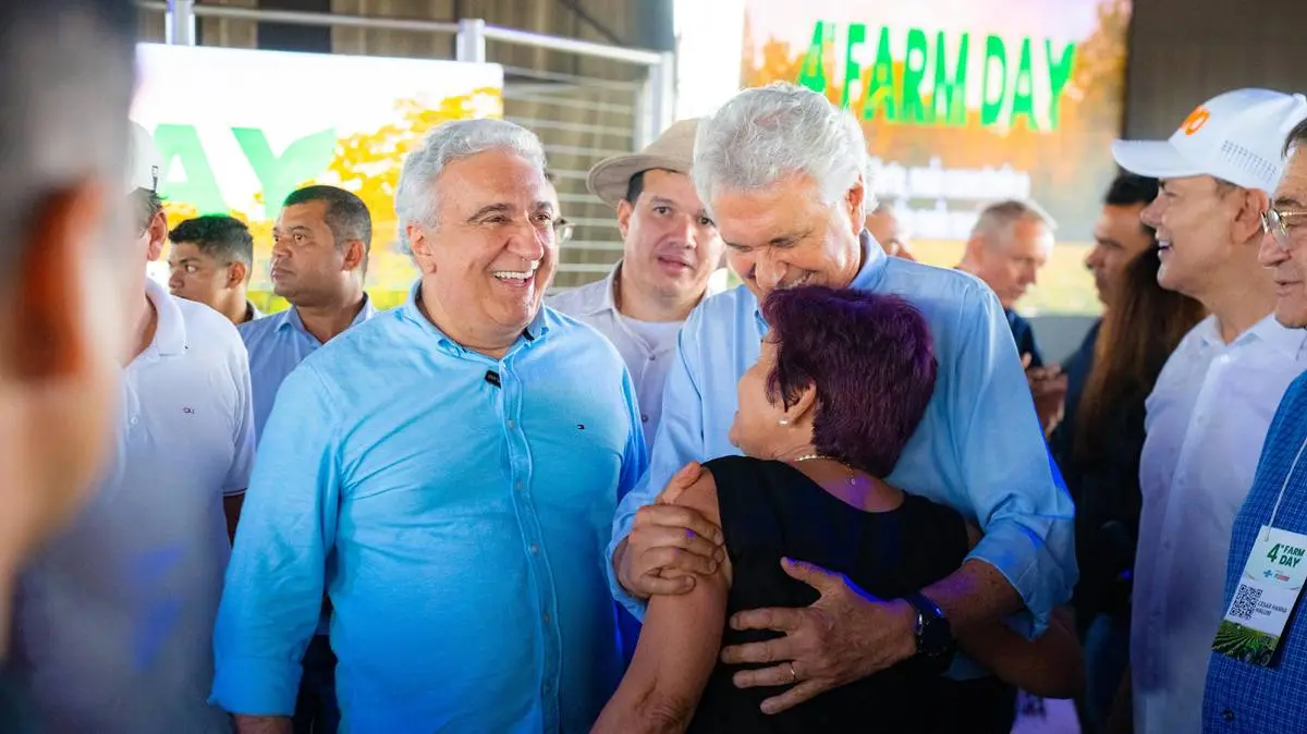 Em agenda no Tocantins, Caiado recebe apoio de Laurez e lideranças políticas