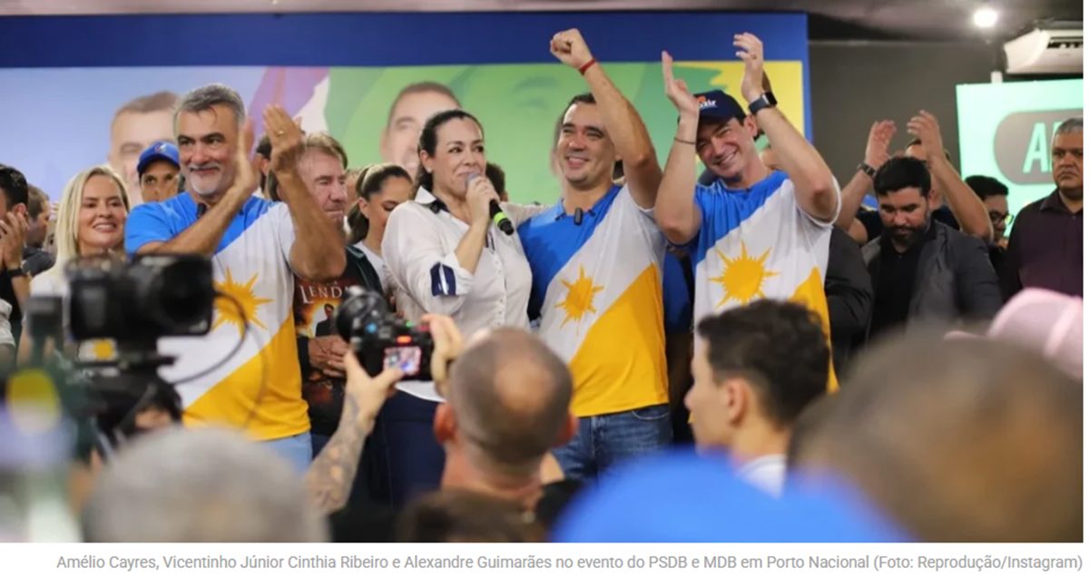 Vicentinho Júnior oficializa pré-candidatura ao governo do Tocantins em Porto Nacional