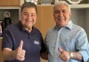 Laurez Moreira e César Halum discutem soluções para fortalecer o agronegócio no Tocantins