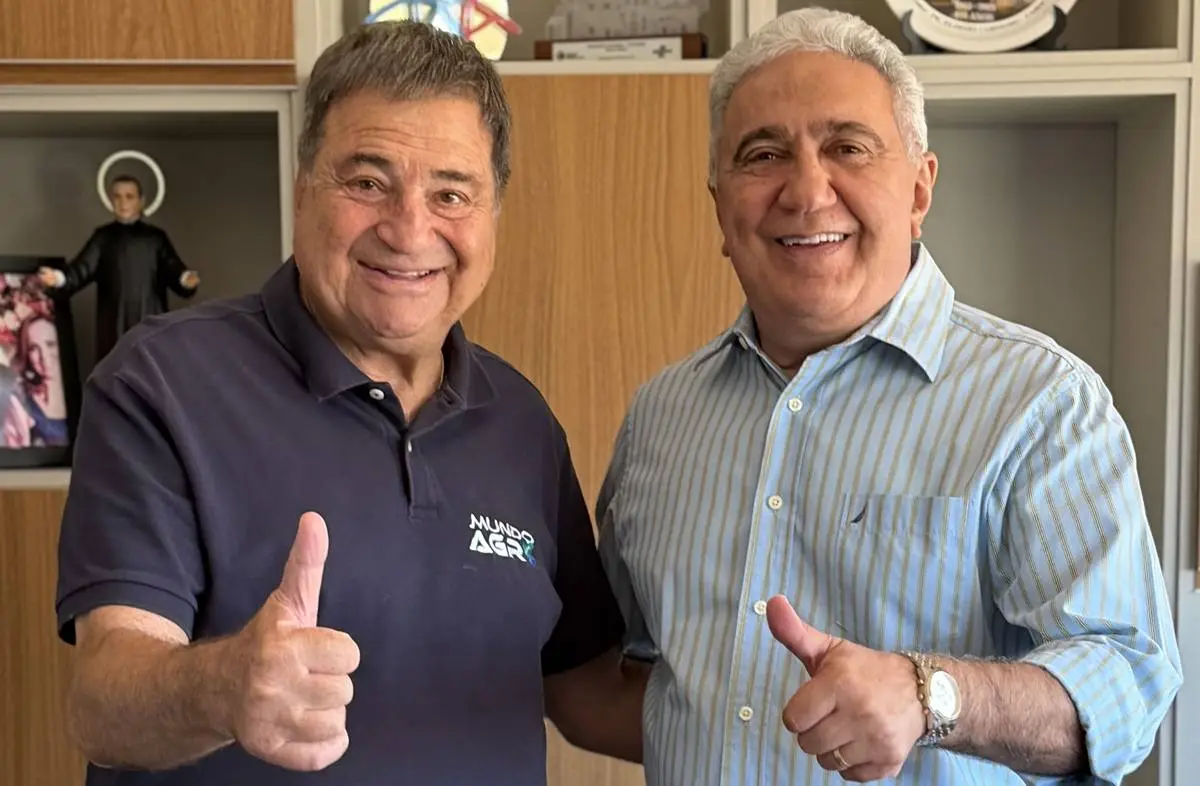 Laurez Moreira e César Halum discutem soluções para fortalecer o agronegócio no Tocantins