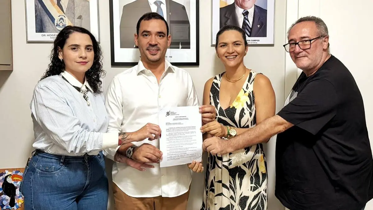 Vicentinho Júnior garante ao Sindjor-TO respeito e valorização da categoria