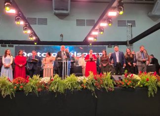 Dorinha, Eduardo Gomes e Carlos Gaguim participam da abertura do EBADETINS e ENOADETINS em Araguaína