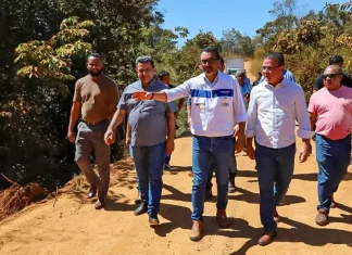 Governador Wanderlei Barbosa vistoria serviços na TO-010 e determina novas medidas para garantir mobilidade em região afetada por interdição de ponte