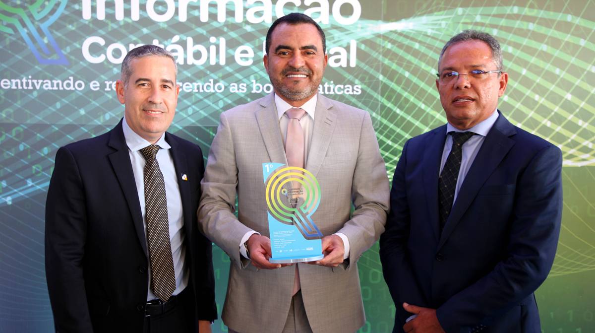 Em Brasília, Governo do Tocantins conquista 1º lugar nacional no Prêmio Qualidade da Informação Contábil e Fiscal