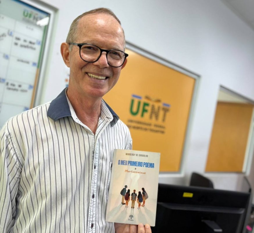 Professor da UFNT apresenta obra que incentiva leitura, escrita e produção literária de alunos