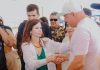 Professora Dorinha visita praia de Araguacema e aponta turismo como um dos caminhos para o desenvolvimento do Tocantins