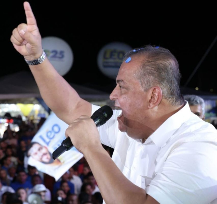 “Farei um mandato ainda melhor”, afirma Eduardo Gomes durante convenção ao lado de Dorinha