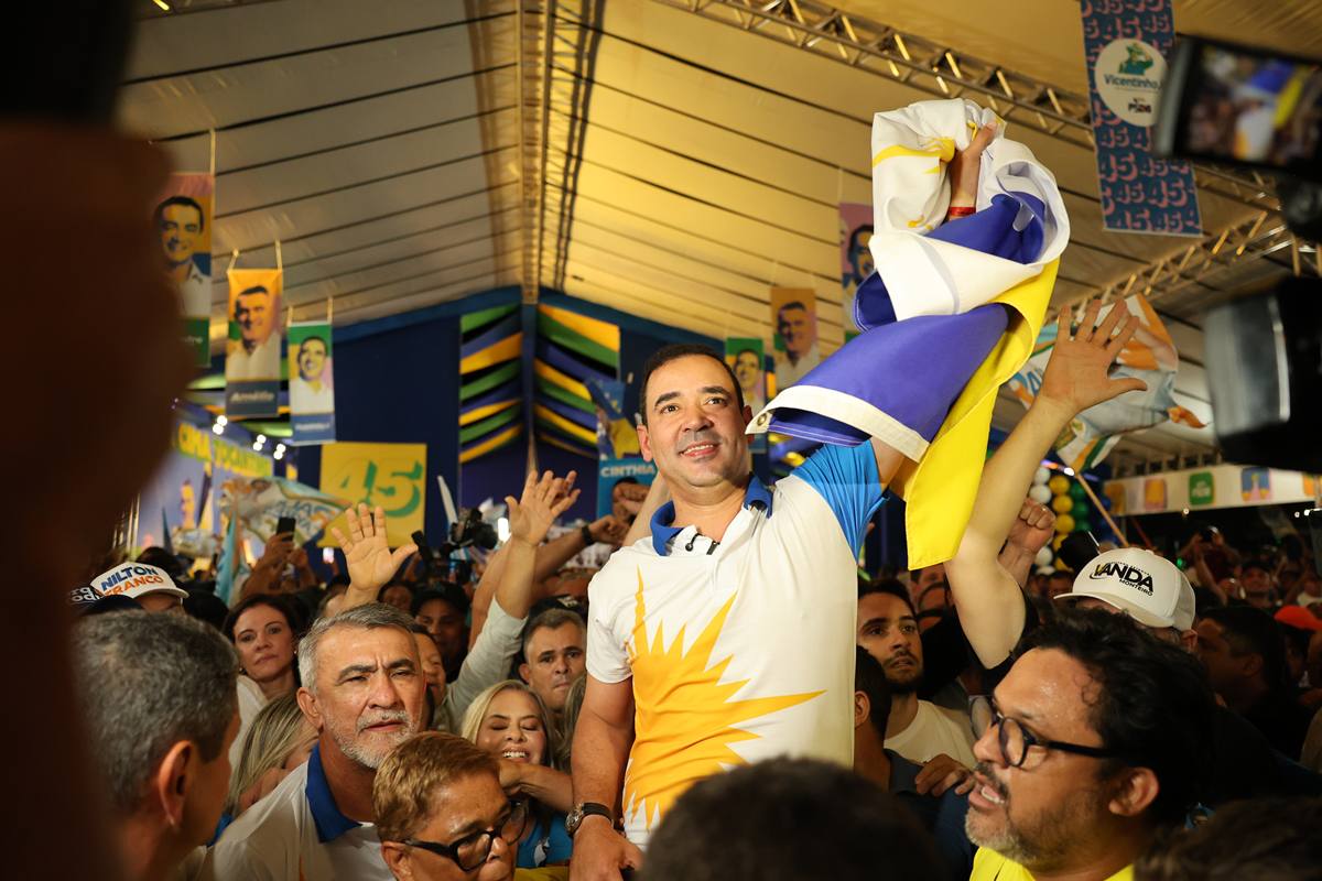 Convenção oficializa candidatura de Vicentinho ao Governo do Tocantins e reúne lideranças em Taquaralto