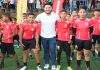 Atos Gomes comemora avanço para instalação da cobertura do Resendão, projeto iniciado por ele à frente do Esporte