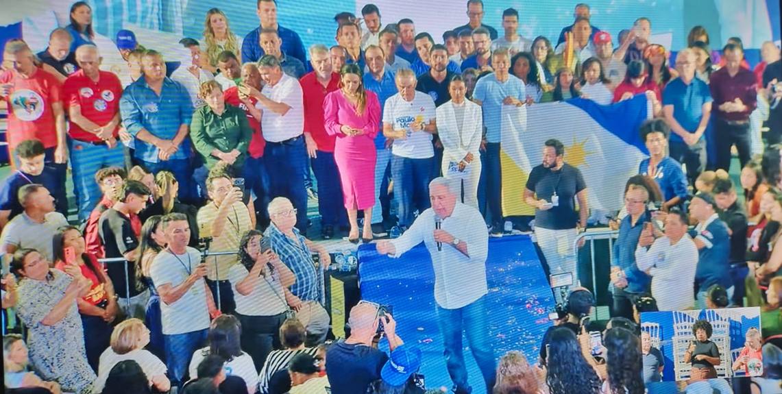 Laurez Moreira oficializa candidatura ao Governo do Tocantins durante convenção estadual do PSD em Palmas