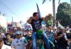 Wanderlei exalta Lucas Campelo durante caminhada que reuniu apoiadores em Araguaína