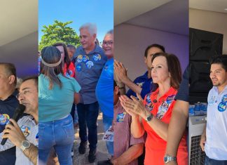 Em Wanderlândia, Dorinha, Eduardo Gomes e Athos Gomes reforçam união e miram avanço no Tocantins