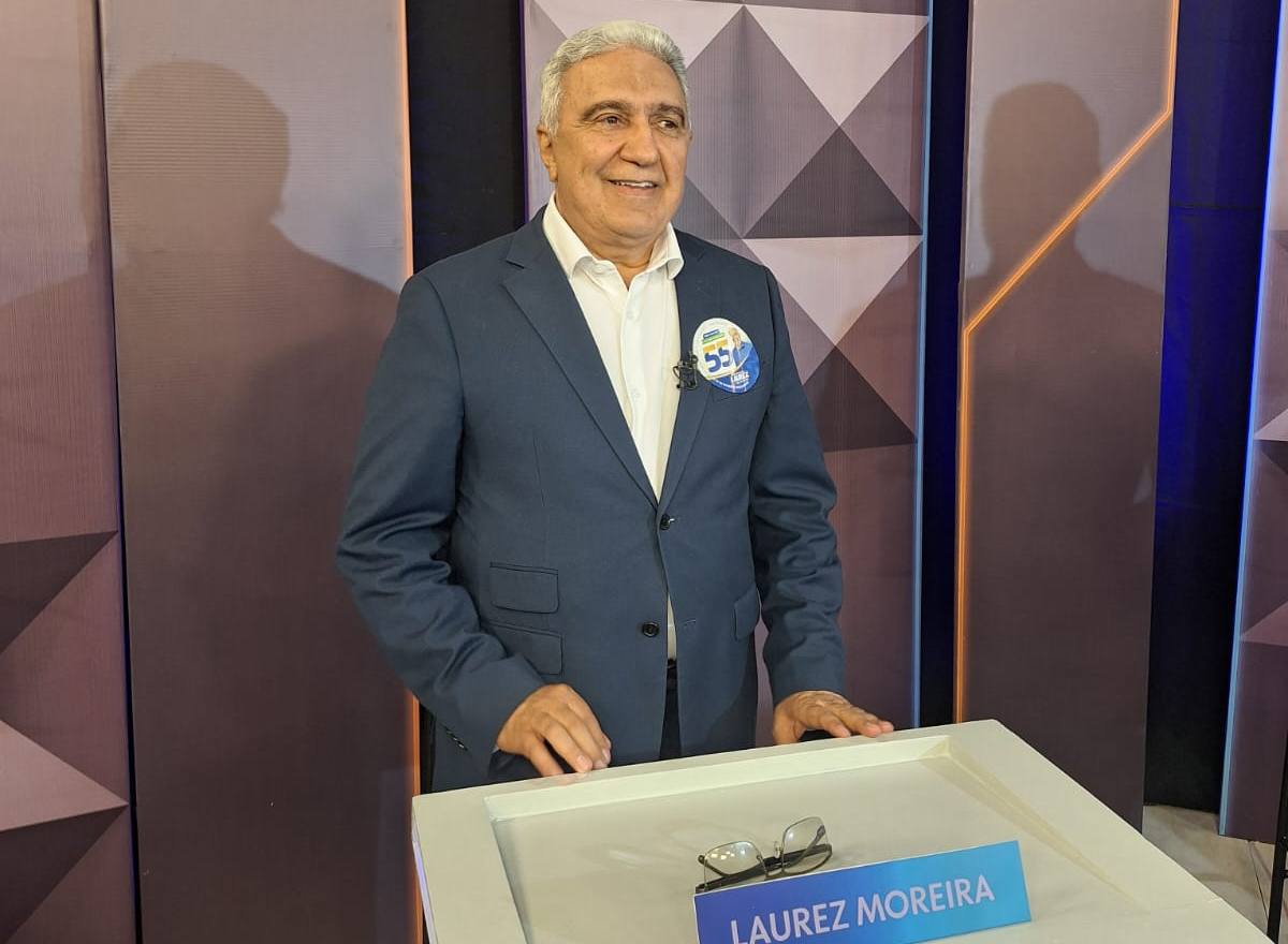 Laurez Moreira supera adversários no debate da TV Anhanguera com propostas para transformar a vida dos tocantinenses