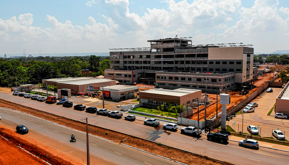 Obras do Hospital da Mulher e Maternidade Estadual chegam a quase 80% de execução