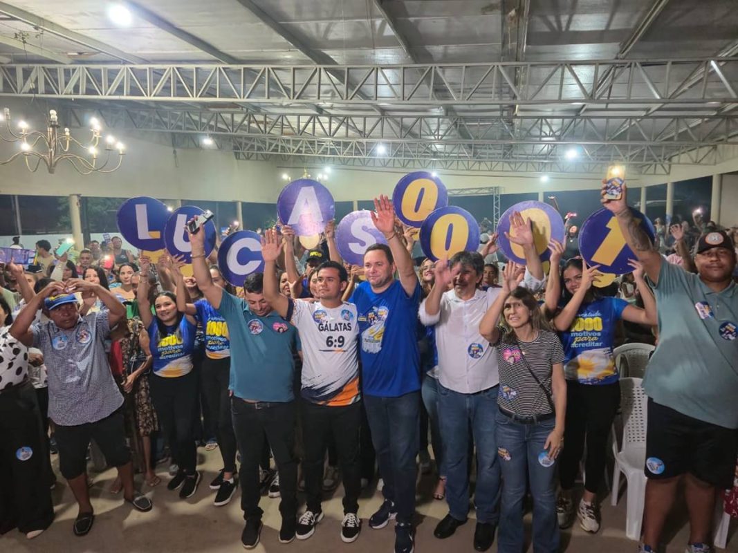 Lucas Campelo promete casas por sorteio e hospital infantil no Bico do Papagaio