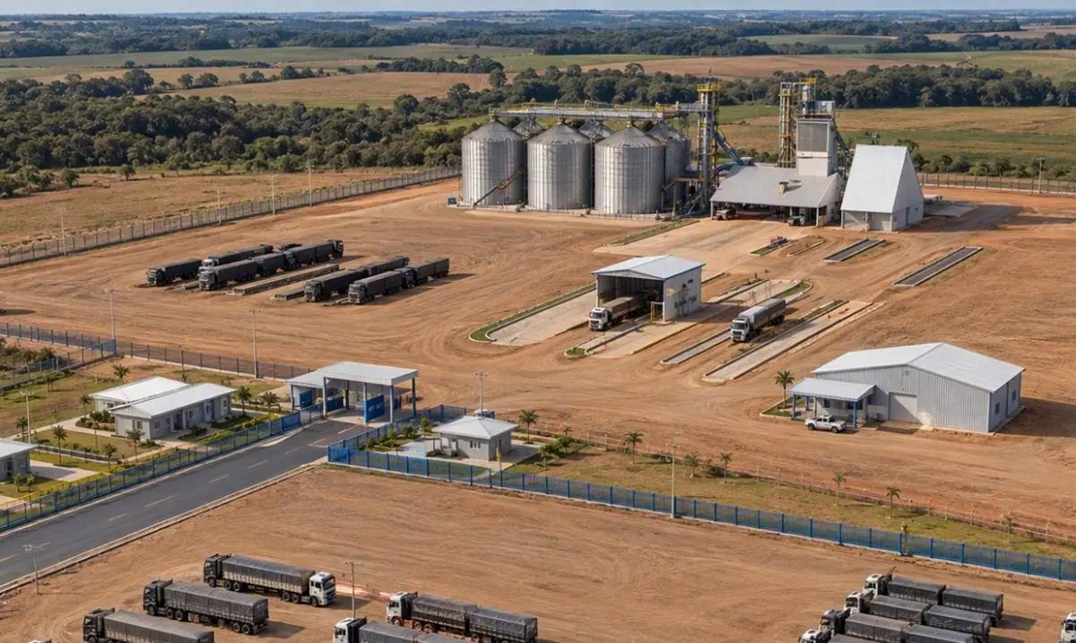 Frísia inicia obras de entreposto de R$ 100 milhões para 42 mil toneladas de grãos em Pium