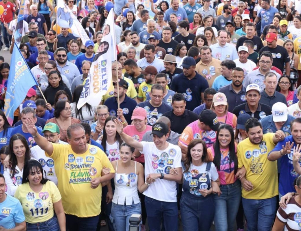 Eduardo Gomes intensifica agenda em Paraíso e Palmas na reta final da campanha