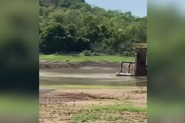 Paraíso do Tocantins adota rodízio de água após seca reduzir nível do Rio Coco
