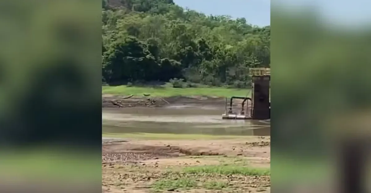 Paraíso do Tocantins adota rodízio de água após seca reduzir nível do Rio Coco