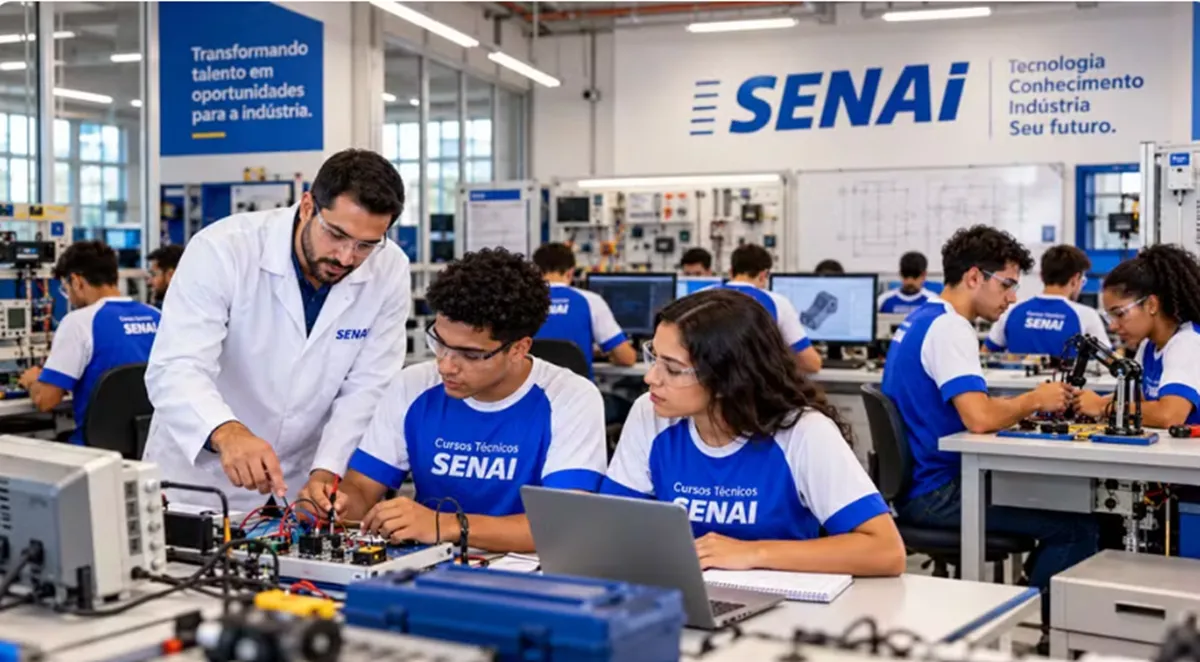 Senai abre 1.560 vagas em cursos técnicos no Tocantins; 930 são gratuitas