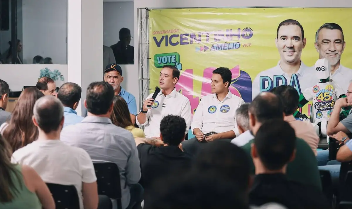 Vicentinho recebe setor de inovação em Palmas e assina carta de compromisso